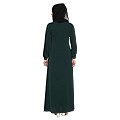 Premium inner abaya with elastic sleeves - Bottle Green Premium inner abaya with elastic sleeves - Bottle Green